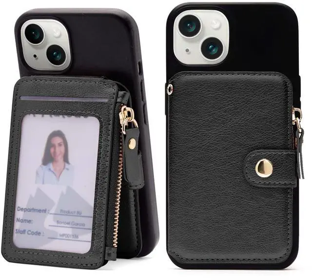 Main image of Small Wallet for Women Large Capacity with ID Window