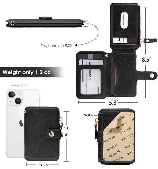 Alt view image 2 of 7 - Small Wallet for Women Large Capacity with ID Window