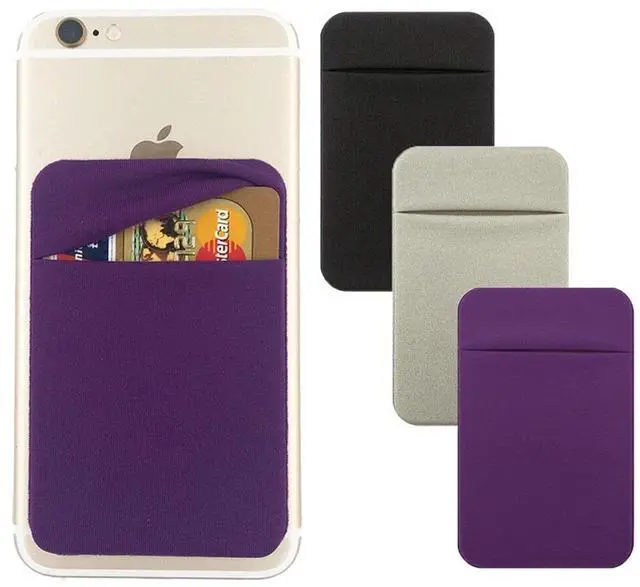 Main image of Phone Wallet Stick on,Card Holder for Phone Case,Phone Card Holder