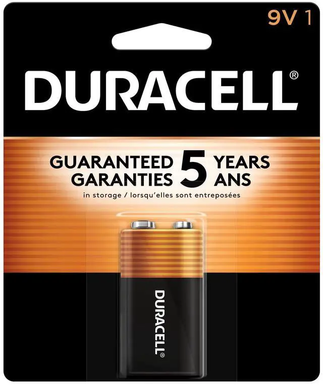 Main image of Coppertop 9V Battery, 1 Count, Smoke Detector, Long-lasting