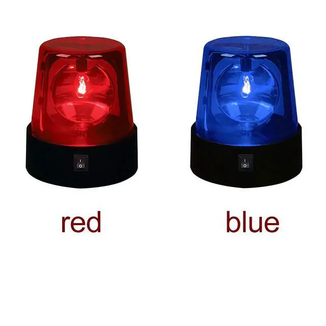 Alt view image 4 of 7 - LED Strobe Light, Disco Lights, Party Rotating Lamp DJ Flashing Stage Lights, 360 Degree Police Car Siren Strobe Light, for Home Parties Birthday Bar Wedding Show Club