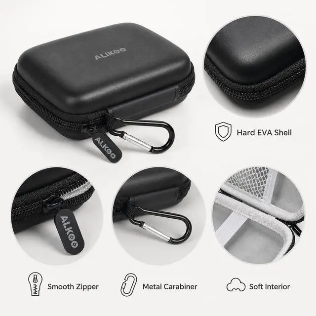 Alt view image 4 of 7 - Hard Portable Charger Case for Anker MagGo 10K/5K Power Bank