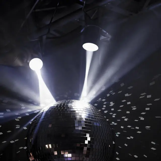 Alt view image 4 of 7 - Disco Ball Light, 3W Led White PinSpot for Light up Mirro Ball, Pin spot DJ Stage Lights (White Shell)