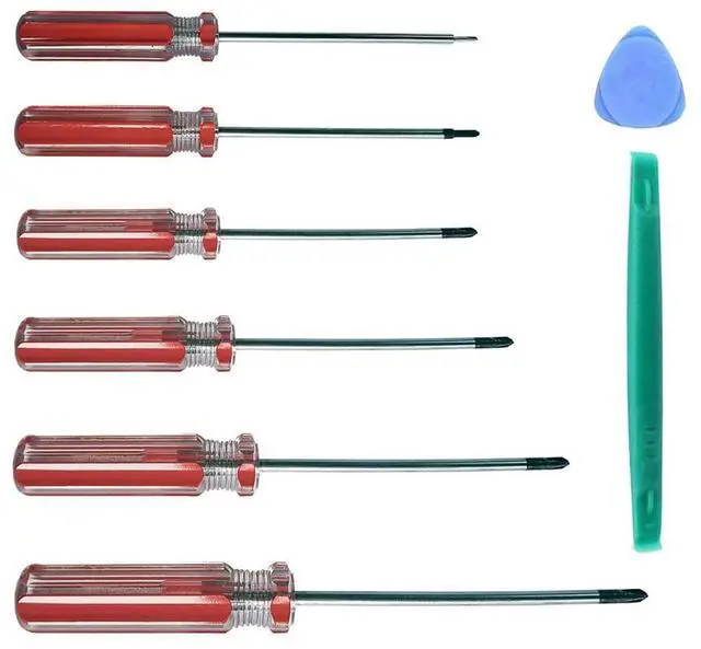 Main image of 6 Pcs Tri-Wing Screwdriver Set Y Type 1.5mm 2.0mm 3mm 4mm 5mm 6mm Tri-Point Screwdriver Kit Precision With Magnetic Multifunctional Hand Tool