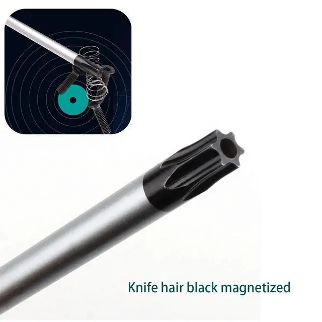Alt view image 4 of 7 - Torx screwdriver set T6 T8 T9 T10 star screwdriver suitable for mobile phone/Mac/computer repair
