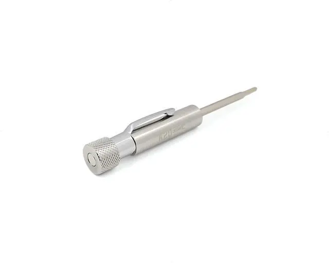 Alt view image 5 of 6 - Clip and Magnet - Phillips and Slotted-Flat Head - Small Tool with Magnetic Tip (Stainless Steel)