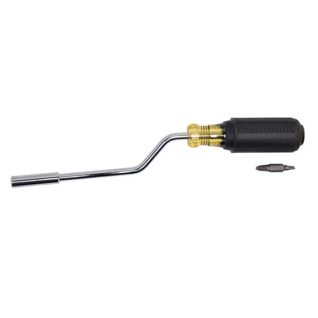Alt view image 4 of 7 - 67100 Multi-Screwdriver Set, Made in USA, 2-in-1 Interchangeable Rapi-Driv Screwdriver with Phillips and Slotted Bits