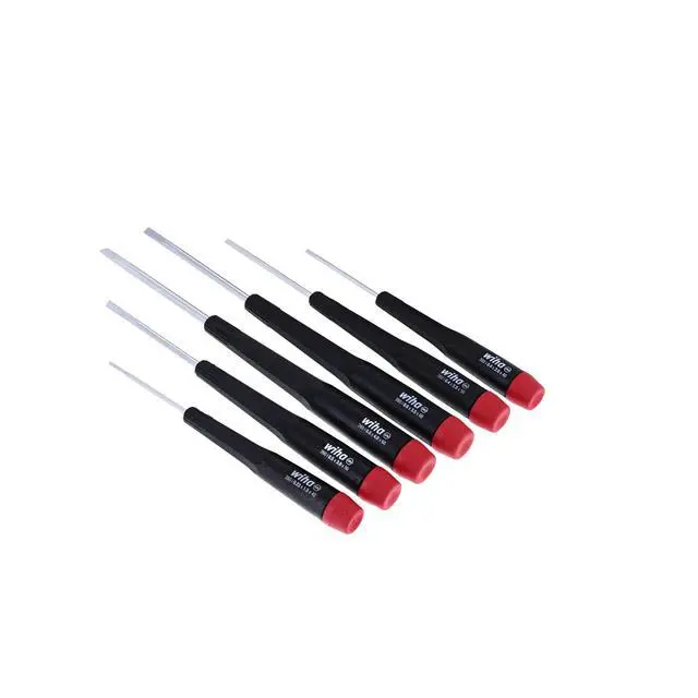 Alt view image 2 of 3 - 26090 Precision Slotted Screwdriver with Precision Handle, 6 Piece Set, multi, one size