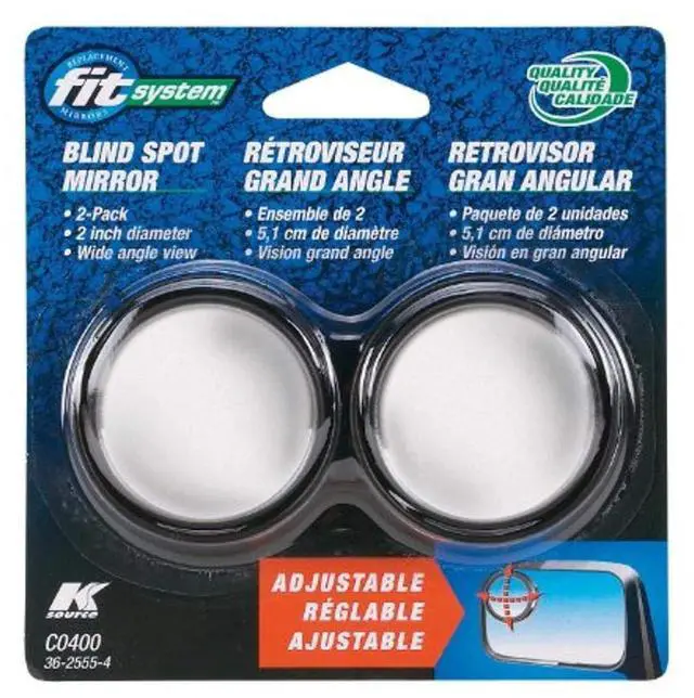 Main image of Fit System 2" Round, Adjustable Spot Mirror (2pcs)
