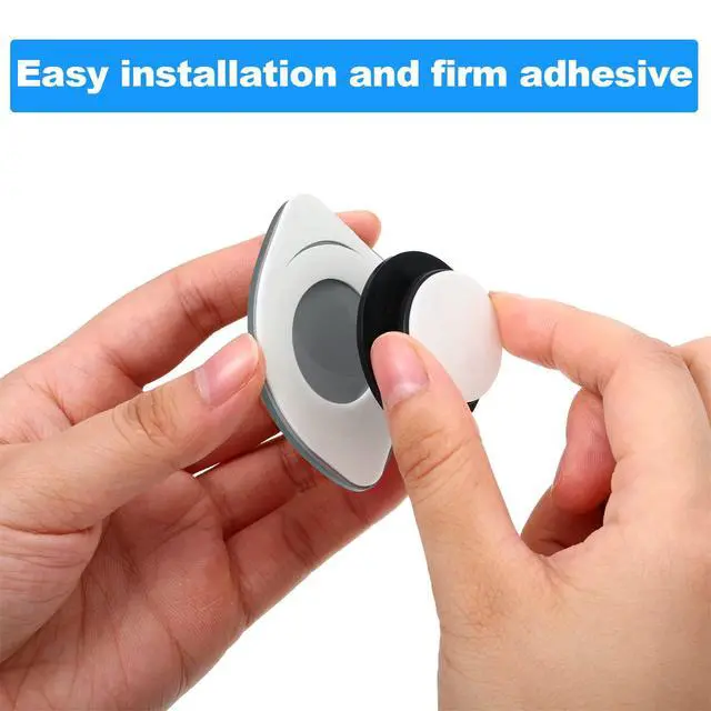 Alt view image 6 of 7 - 4 Pcs Blind Spot Automobile Car Mirror Glass Frameless Convex Mirror Blindspot Side Blindspot Rearview Wide-angled Rear View Mirrors with Adjustable Stick for Suv Trucks Car Accessories
