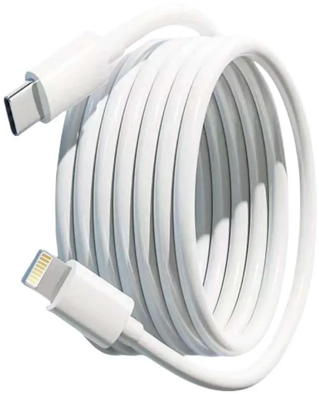 Main image of USB C to Lightning Cable 10FT 1 Pack, 27W Fast Charging Cord for iPhone | MFi Certified 10FT USB C to Lightning Cable with 27W PD fast charging, durable long cord for home, office and travel