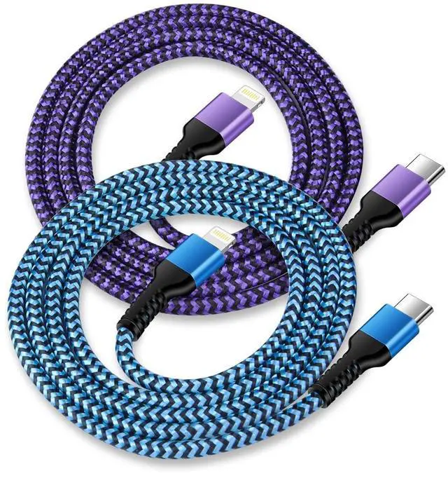Main image of C Type Lightning Cable, Super Fast Pd iPhone Charger Cords Apple Certified | Original Usbc Lightening Wire Cargador Powerline for 14 I Phone 13-8 Later Series Phones, Airpods, 6ft USB-c