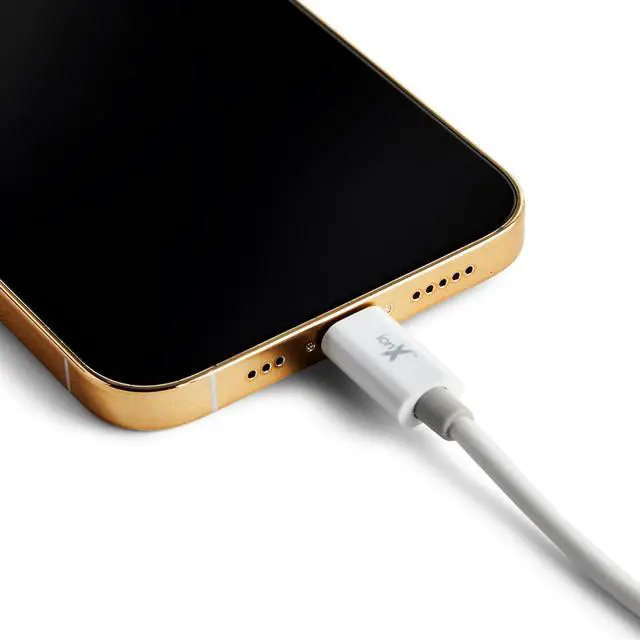 Alt view image 5 of 7 - USB-C to Lightning Cable - 6.6 Ft, White - MFi Certified 60W PD Fast Charge & Sync