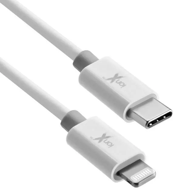 Alt view image 4 of 7 - USB-C to Lightning Cable - 6.6 Ft, White - MFi Certified 60W PD Fast Charge & Sync