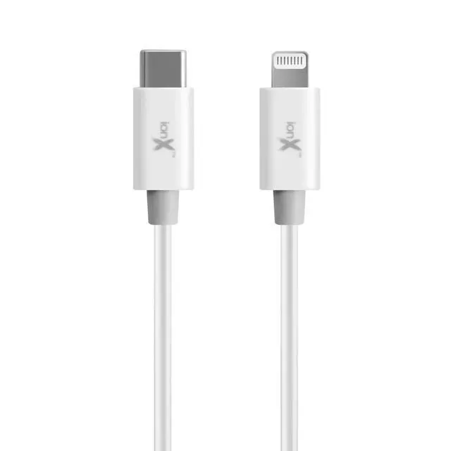 Alt view image 6 of 7 - USB-C to Lightning Cable - 6.6 Ft, White - MFi Certified 60W PD Fast Charge & Sync