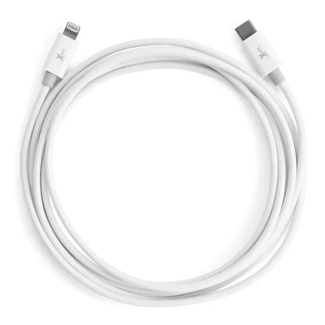 Alt view image 7 of 7 - USB-C to Lightning Cable - 6.6 Ft, White - MFi Certified 60W PD Fast Charge & Sync