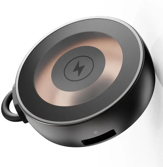 Main image of Magnetic Wireless Charger Compatible with Apple Watch, Zinc Alloy Casing, 5W Charging Output, iWatch Charger Compatible with Apple Watch Ultra 1 2 3, Series 1-11, SE, SE2, SE3