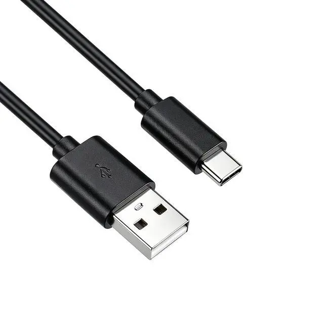 Alt view image 2 of 5 - 6 inch USB C Cable 10-Pack Bulk, USB A to Type C Charging Cord, Black | USBC Fast Charging and Data Transfer Cables, Multipack, 0.5 Foot