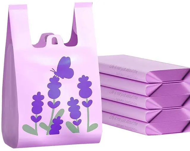 Alt view image 7 of 7 - 100pcs Purple Small Trash Bags 3 Gallon 4 Gallon for Bathroom, Office, Kitchen,Bedroom Waste Bin 1.1 Mil Thick Garbage Bags Separated Unscented Strong Rubbish Bags (Purple, 100 Counts)