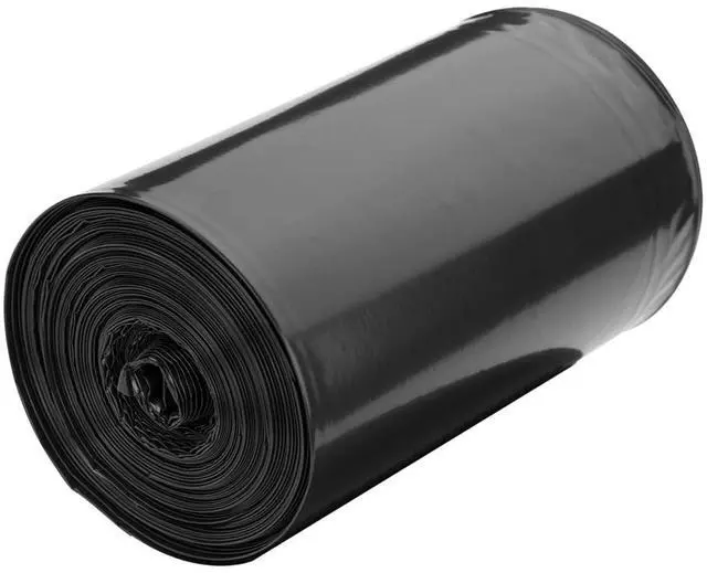 Main image of Trash Bags 80 Counts, Waikas Garbage Bags for Bathroom Car Mini Trash Can, Plastic Bag for Bedroom Living Room, 4 Gallons, Black