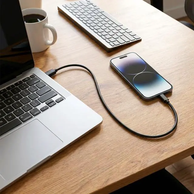 Alt view image 5 of 7 - 3 Pcs USB C to Micro USB Cable Short 1ft Type C to Micro-USB Charging Cord Micro-USB to-Type-C Adapter Cable Compatible with Phone Tablets Camera Phone and More