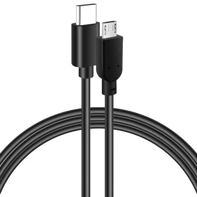 Alt view image 2 of 6 - USB-C to Micro USB Cable 2FT, Fast Charging & Data Sync, Compatible with Type C Wall Chargers, Samsung Galaxy S7 Edge, S6, S5, Kindle, PS4 Controller, Fire TV Stick, Xbox One, Camera, etc