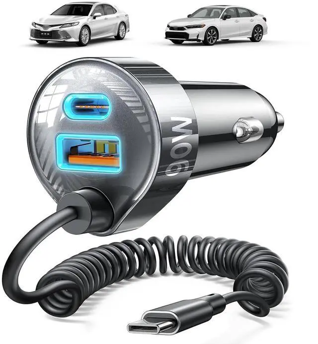 Main image of Samsung Galaxy S26 Ultra, Black | Car Charger USB C Fast Charge Adapter,Super Fast for Men Women, Car Accessories, Compatible with iPhone 17 16 15 Pro Max