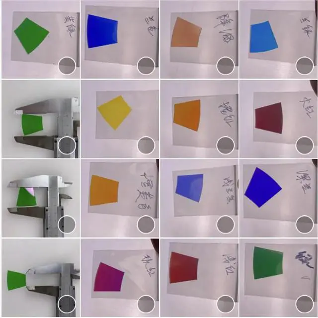 Alt view image 5 of 6 - 1set/lot Beam 18R Spot Wash 380W Moving Head Lighting 13Colors+Open Color Glass Panel