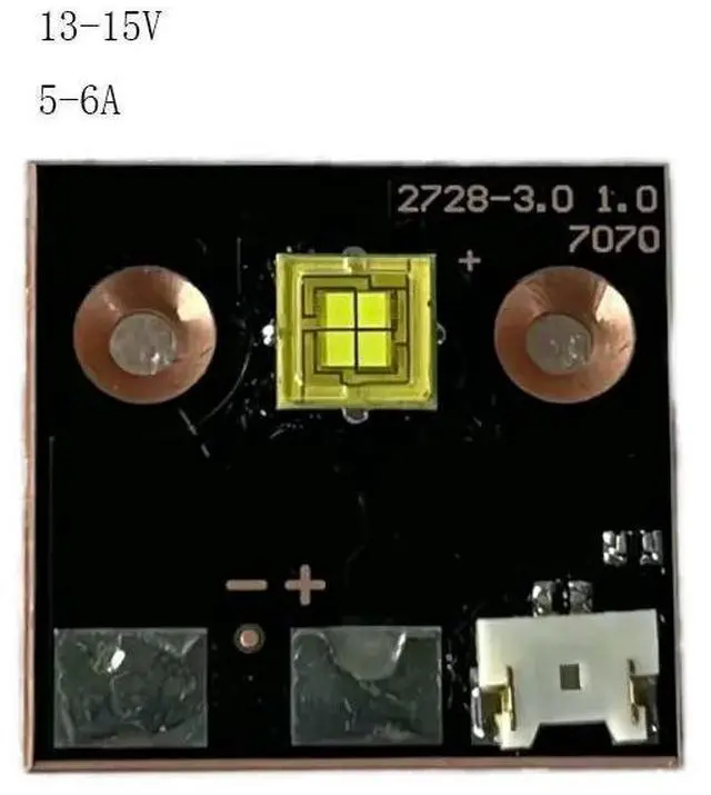 Alt view image 5 of 6 - 80W 13-15v White Spot Light Beads Lamp Source Len For Led 100W Moving Head Light Lamps Dny Flashlights Fishing Lights