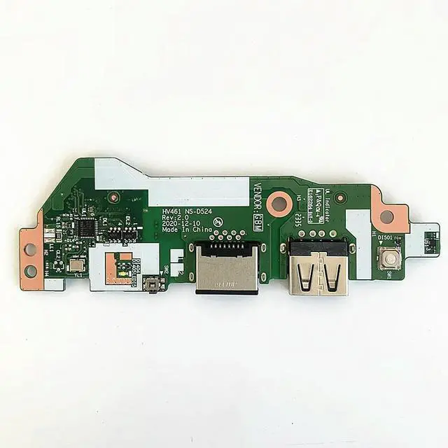 Alt view image 3 of 4 - for V14 G2-ALC 82KC USB small board, network port, boot small board NS-D524