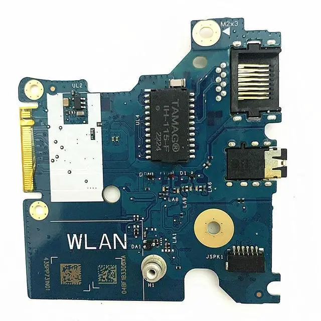 Alt view image 5 of 6 - For g15 5530 5535 G16 7630 built-in USB audio network port small board LS-M534P