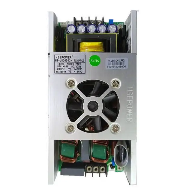 Alt view image 4 of 6 - HSEpower HS-U800D42+12S(PFC) Beam Moving Head Light Power Supply Source Spare Parts Accesorries