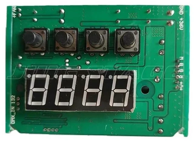 Alt view image 4 of 4 - X-Y-1117B LED Blinder COB Light Control PCB Main Display Board Repair