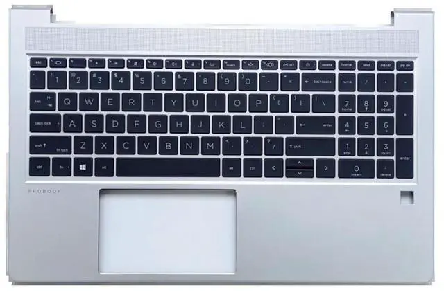 Alt view image 4 of 6 - For Probook 450 G9 C Case with Backlit Keyboard, Silver N01933-001