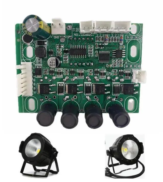 Alt view image 4 of 6 - TF 2in1 Warm Cold White Constant Current COB LED Par Lighting Control PCB Board Main Boards