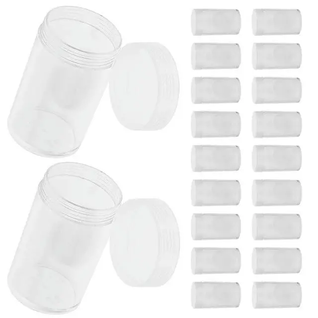 Alt view image 4 of 6 - 20Pcs Coin Accessory Clear Coin Capsules Holder and Scratch Resistant Coins Holder Coins Holders
