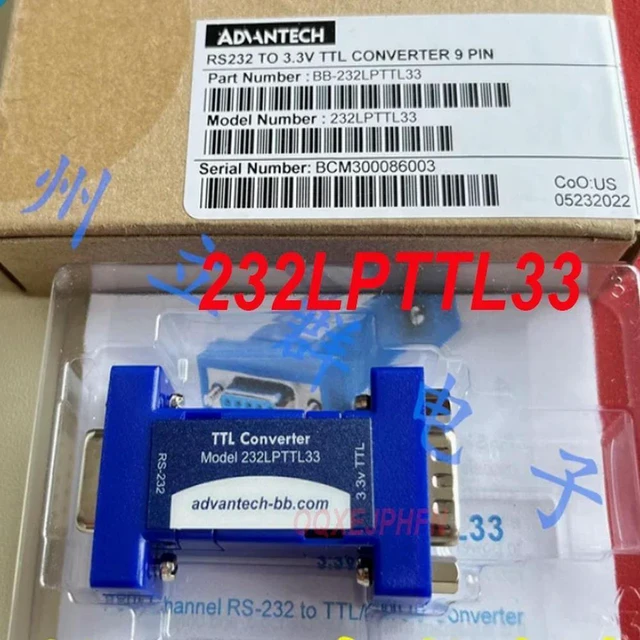 Alt view image 2 of 2 - For 232LPTTL33 Advantech D-Sub Serial converter RS-232 to TTL 1 Pcs