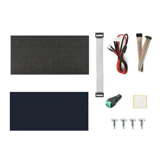 Alt view image 5 of 6 - Indoor LED Screen Billboard P3 64x32 RGB Full-Color Display 192x96mm 1/16 Scan SMD Matrix Panel for Events And Advertising
