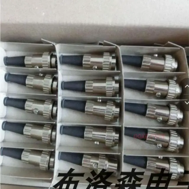 Alt view image 6 of 6 - For PREH 71430-250/0802 5P circular DIN male pin plug 5-pin 240-degree pin distribution