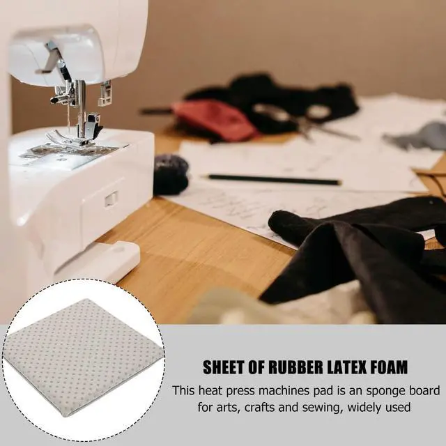 Alt view image 5 of 6 - Heat Press Sponge Mat for Sublimation Printing Heat Transfer DIY Craft Sewing Projects High Temp Resistant Insulated Pad