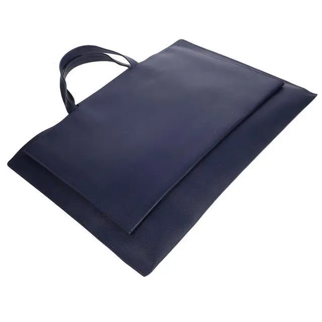 Alt view image 4 of 6 - Laptop Carrying Bag Imitation Lightweight Splash Resistant Multi Compartment Work Tote Laptop Case for Women