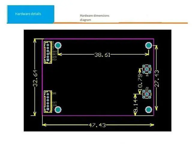 Alt view image 5 of 6 - UM982 Board UM982 Module Board UM982 High-Precision RTK High-Precision Positioning And Orientation