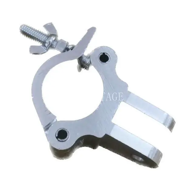 Alt view image 4 of 6 - Two End Buckle Stage Lighting Wire Clips Truss Aluminum Frame Harness Card Audio Line Array Harness Dj Clips