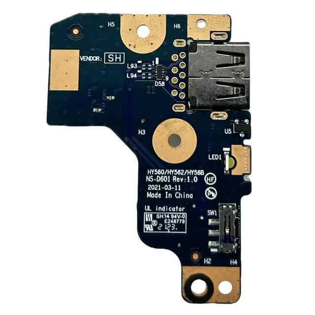 Alt view image 4 of 4 - For Legion R7000P 2021 5-15ACH6 USB Small Board 5C50S25210 NS-D601