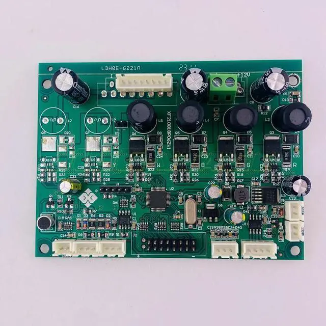 Alt view image 5 of 6 - Replacement Main Board Mainboard XF RGBW LED Par Light Motherboard