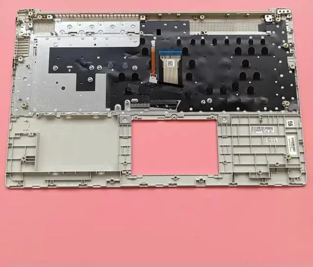 Alt view image 5 of 6 - For 17-CP 17-CN 17T-CN C Case Backlit Keyboard, Silver M50456-001