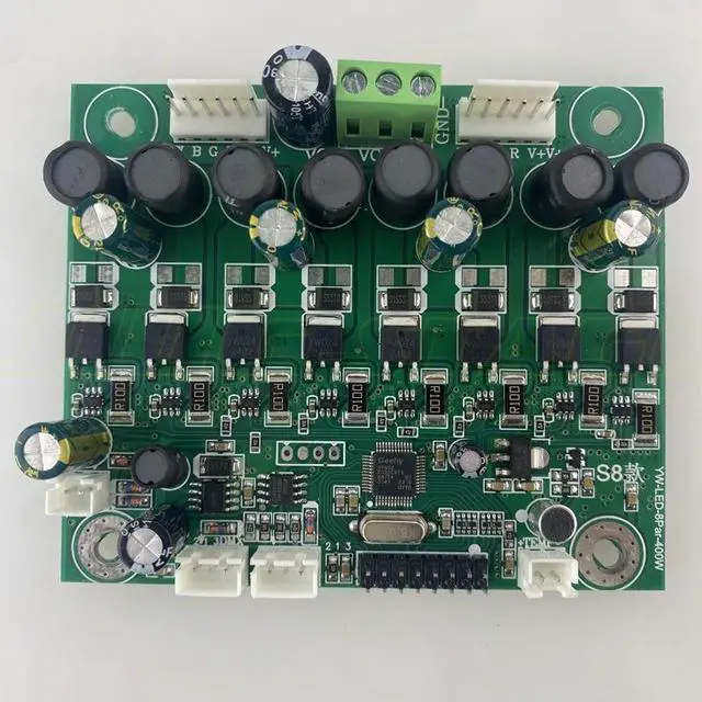 Alt view image 5 of 6 - TF 4x100W Warm Cold White Blinder Audience LED Light Motherboard Main Board Parts