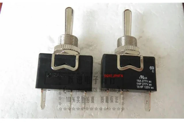 Alt view image 4 of 6 - For SCI R13-427 Button Switch 3 Pin 3 Gear, 1st Gear with Reset Shaking Switch 16A250V