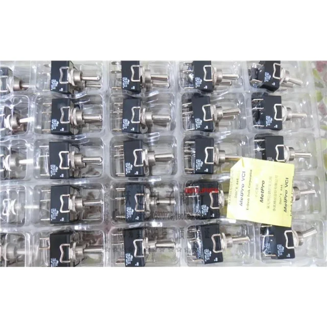 Alt view image 6 of 6 - For SCI R13-427 Button Switch 3 Pin 3 Gear, 1st Gear with Reset Shaking Switch 16A250V