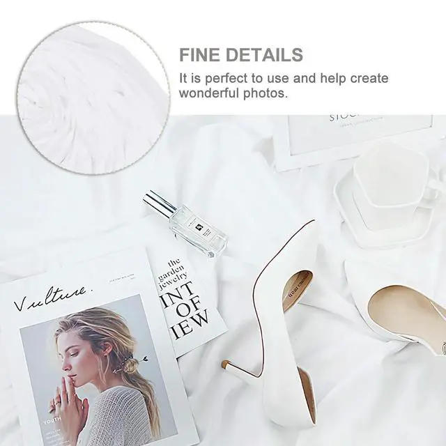 Alt view image 6 of 6 - 1Pcs Pure Color Professional Background Cloth Non-Reflective Photography Backdrop for Studio Home Photo Video Shoot Portrait